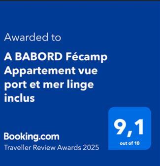 A Babord Vue Port Et Linge Inclus Appartement Fécamp